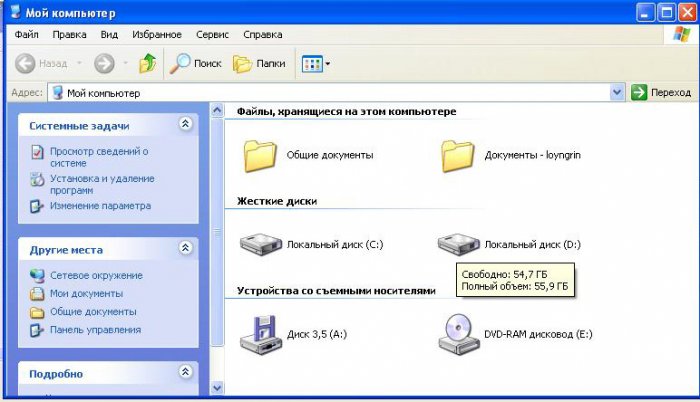 Missing D drive