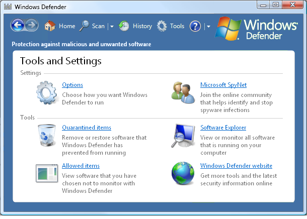 Windows Defender Definition Updates