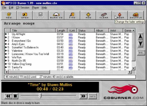 Acoustica MP3 CD Burner