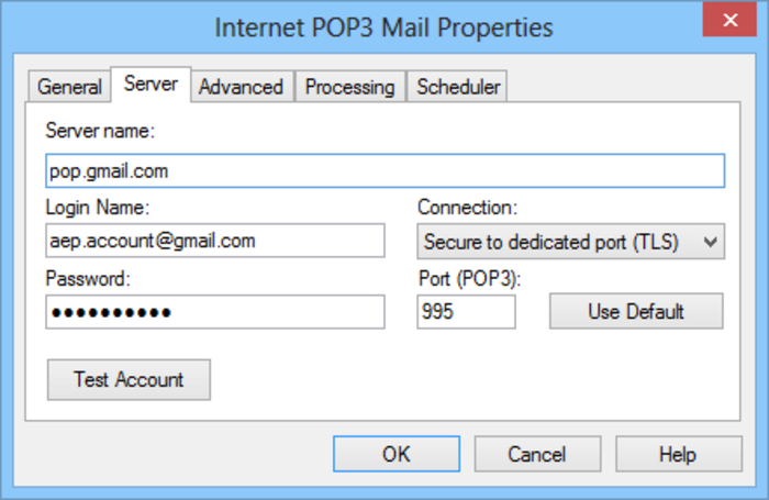 Avancerad e-postparser 