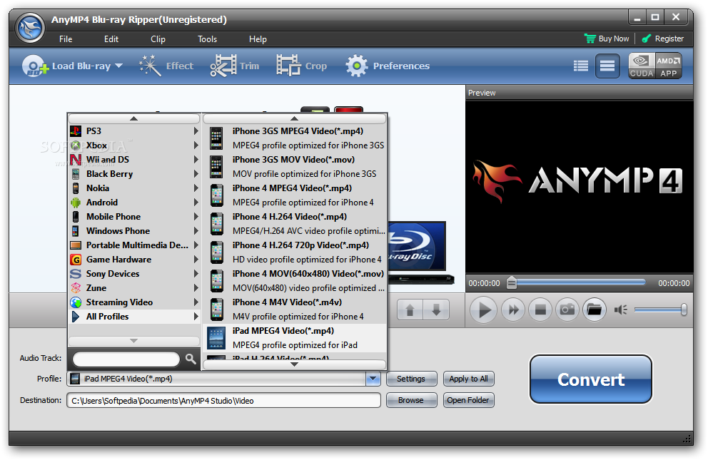 AnyMP4 Blu-ray Ripper