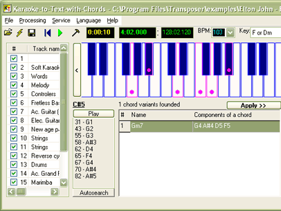 Karaoke-to-Text-with-Chords