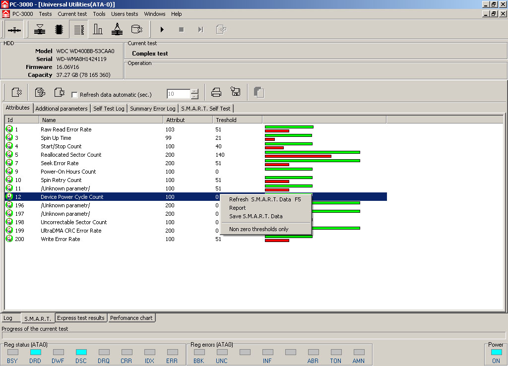 PC-3000 DiskAnalyzer