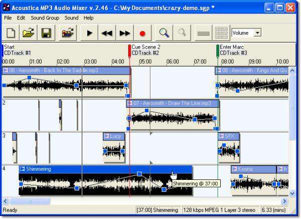Acostica MP3 Audio Mixer
