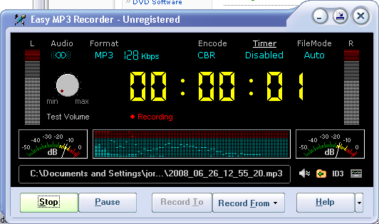 Gratis Mp3-opptaker