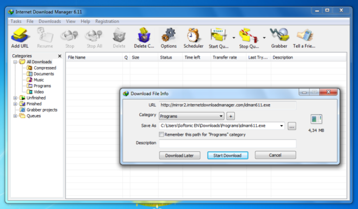 Internet Download Manager 