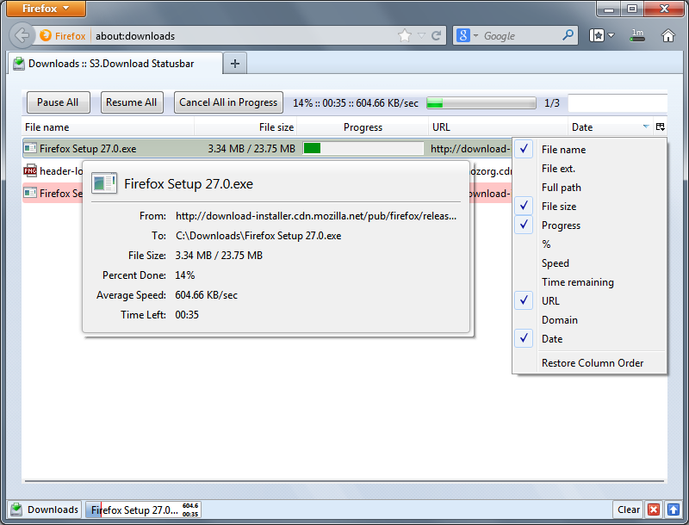 S3 Download Manager