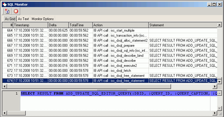 SQL Monitor