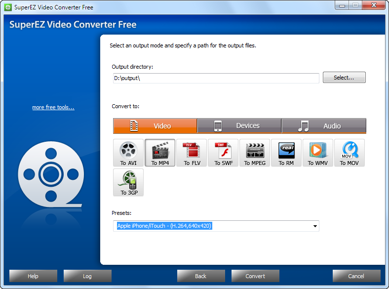 SuperEZ Video til MP3 WMA Converter Gratis