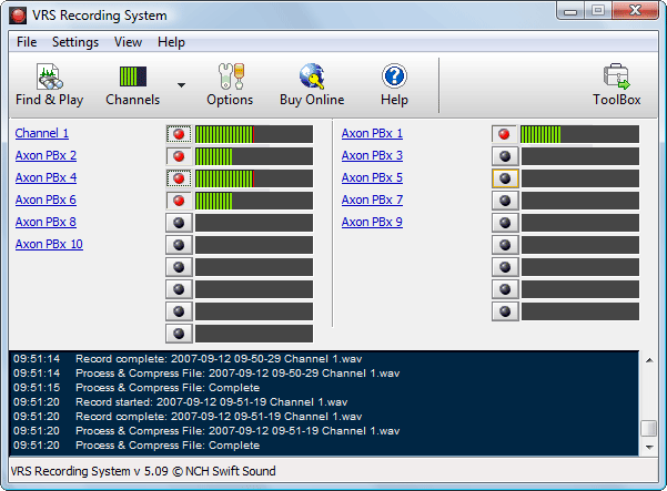 VRS Recording System