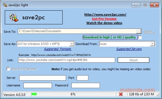 YouTube Downloader (save2pc Light)